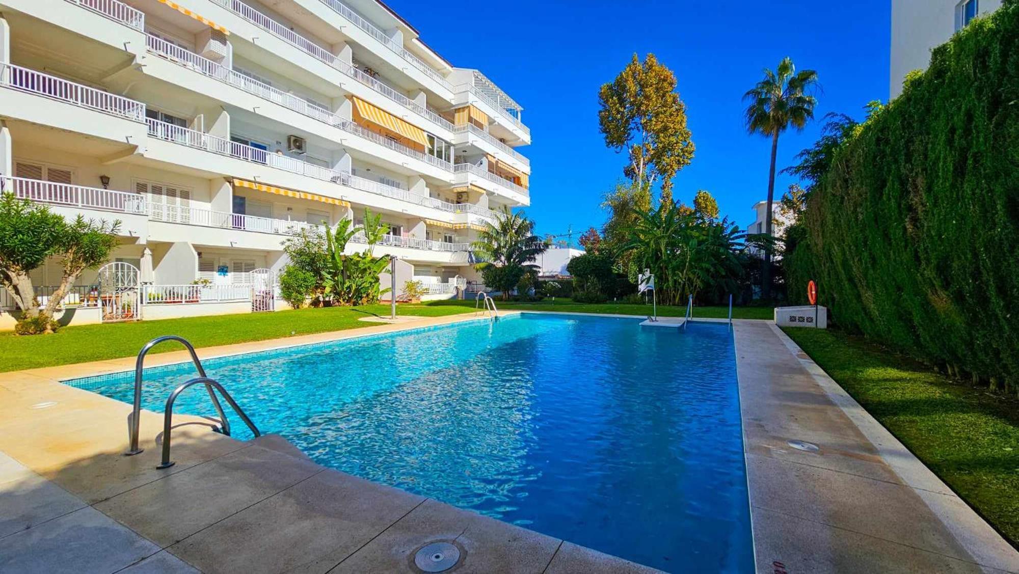 Puerto Banus 2Linea Playa,Piscina Y Parking Apartment Marbella Bagian luar foto